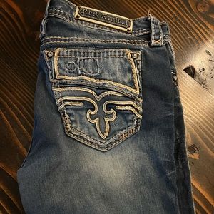 Rock Revival Crop Jeans